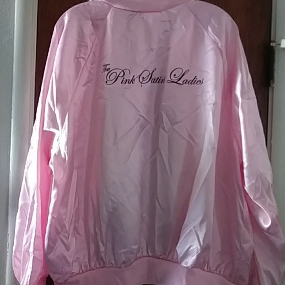 🌼Costume GREASE PINK LADY SATIN JACKET